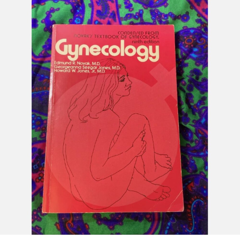 Gynecology Condensed Novak's Textbook Vintage Medical Reference 1975 9th Edition